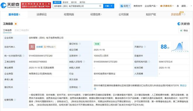 招商創科加碼電子信息賽道 深圳新設億元級軟硬件公司